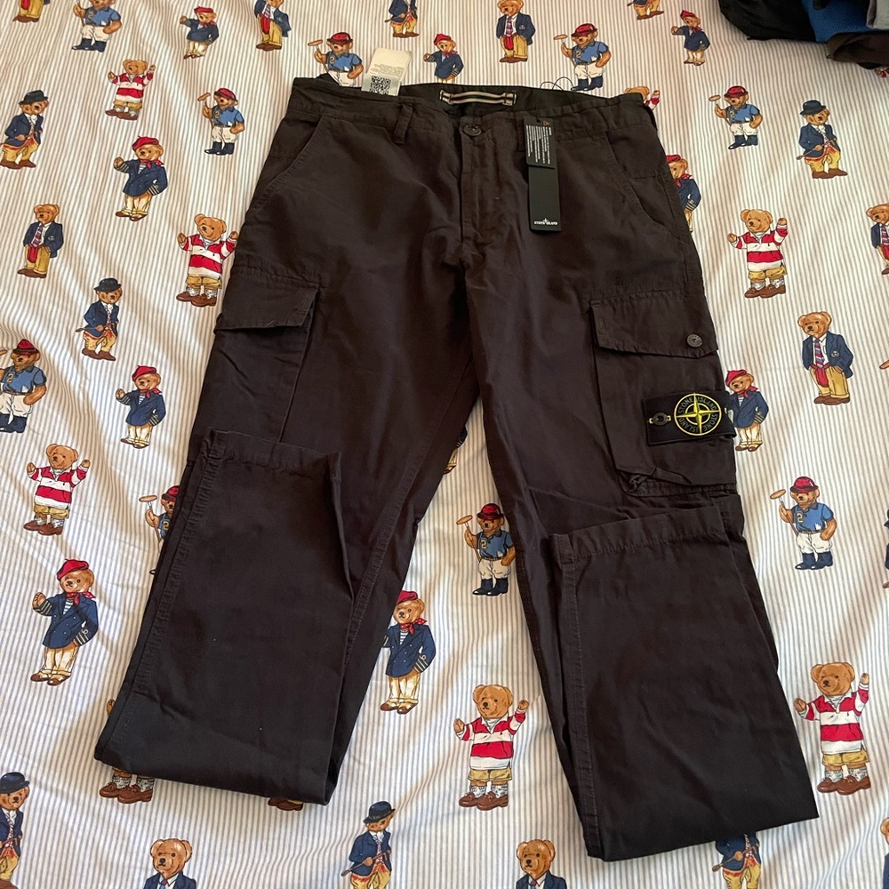 Stone Island cargo pants slim